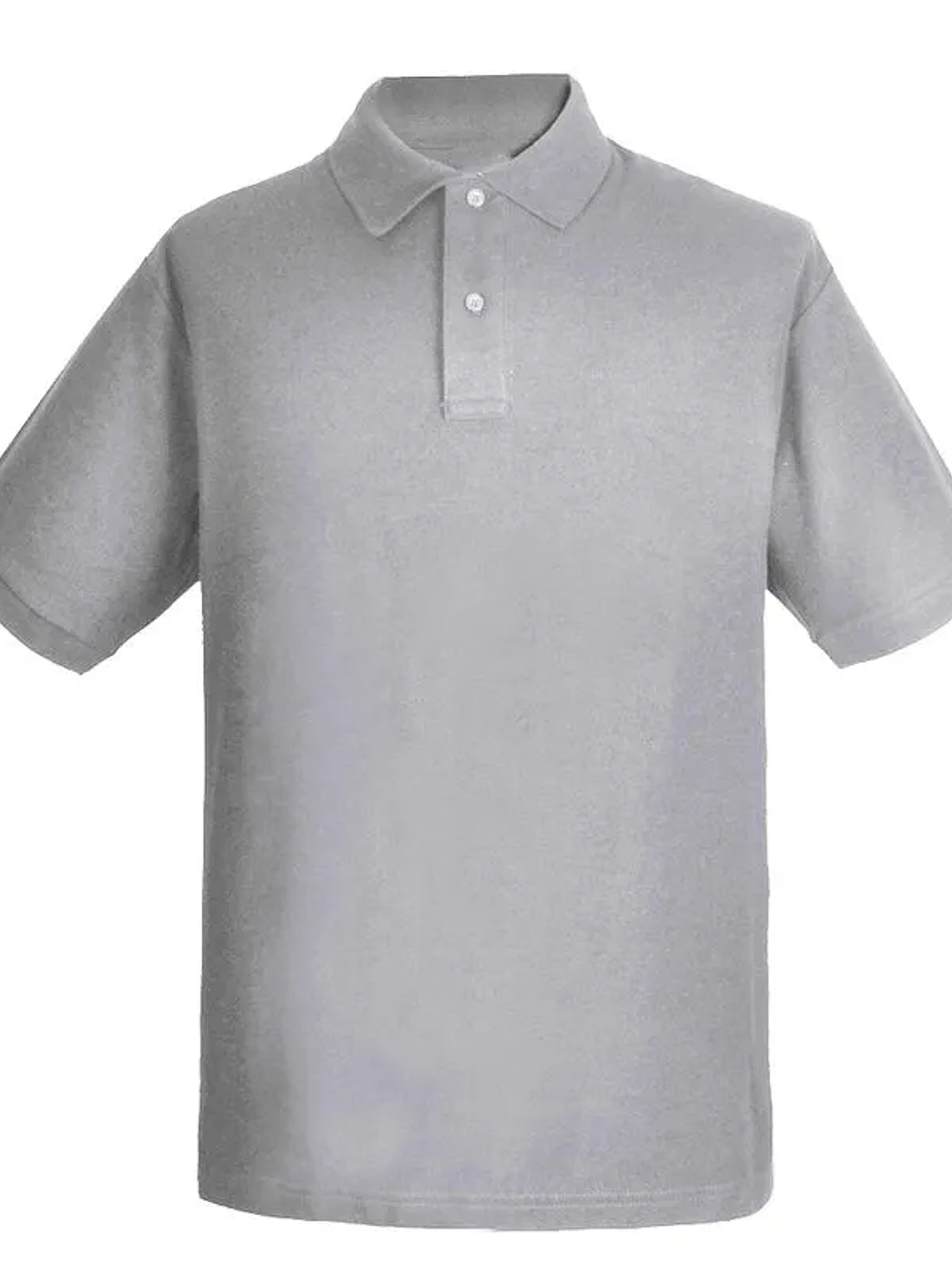 Kbeen, Polera Pique Color Gris Manga Corta  1