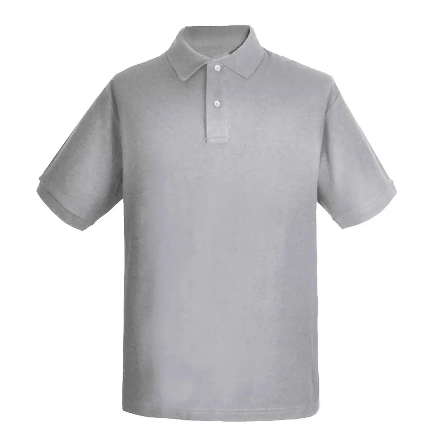 Kbeen, Polera Pique Color Gris Manga Corta  1