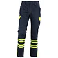 PANTALÓN CARGO GABARDINA BICOLOR CON CINTA DÍA NOCHE HI-VIS LINE 100% POLY - Miniatura 1