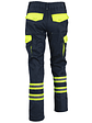 PANTALÓN CARGO GABARDINA BICOLOR CON CINTA DÍA NOCHE HI-VIS LINE 100% POLY - Miniatura 2