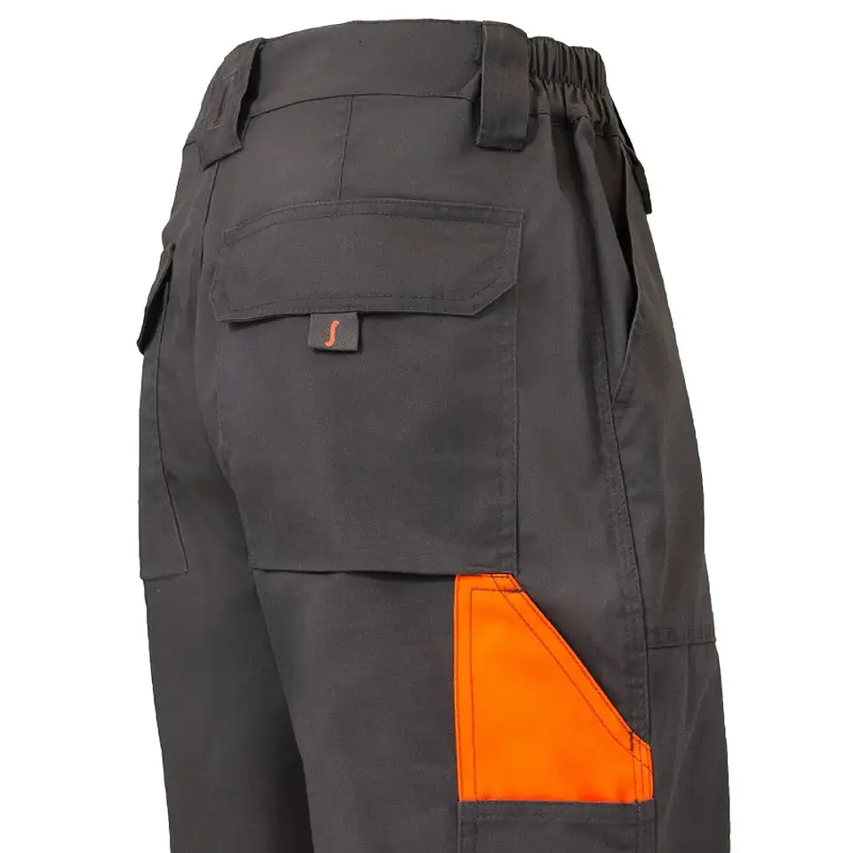 PANTALÓN SAFESATIS ALTA VISIBILIDAD BICOLOR CLASE 1 2