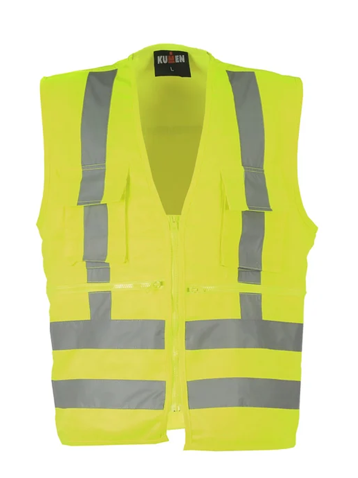 CHALECO GEOLOGO 360° POPLIN AMARILLO/NARANJO 1