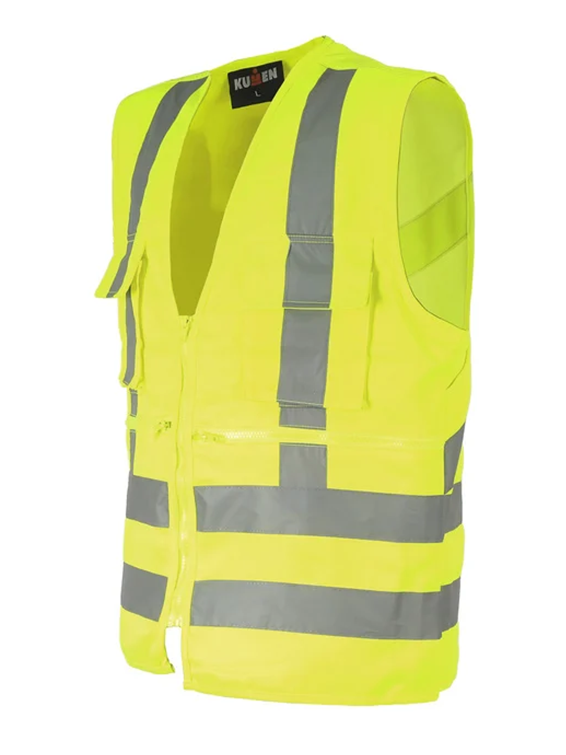 CHALECO GEOLOGO 360° POPLIN AMARILLO/NARANJO 2