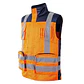 CHALECO BICOLOR PREMIER 360° GABARDINA AZUL/NARANJO - Miniatura 2