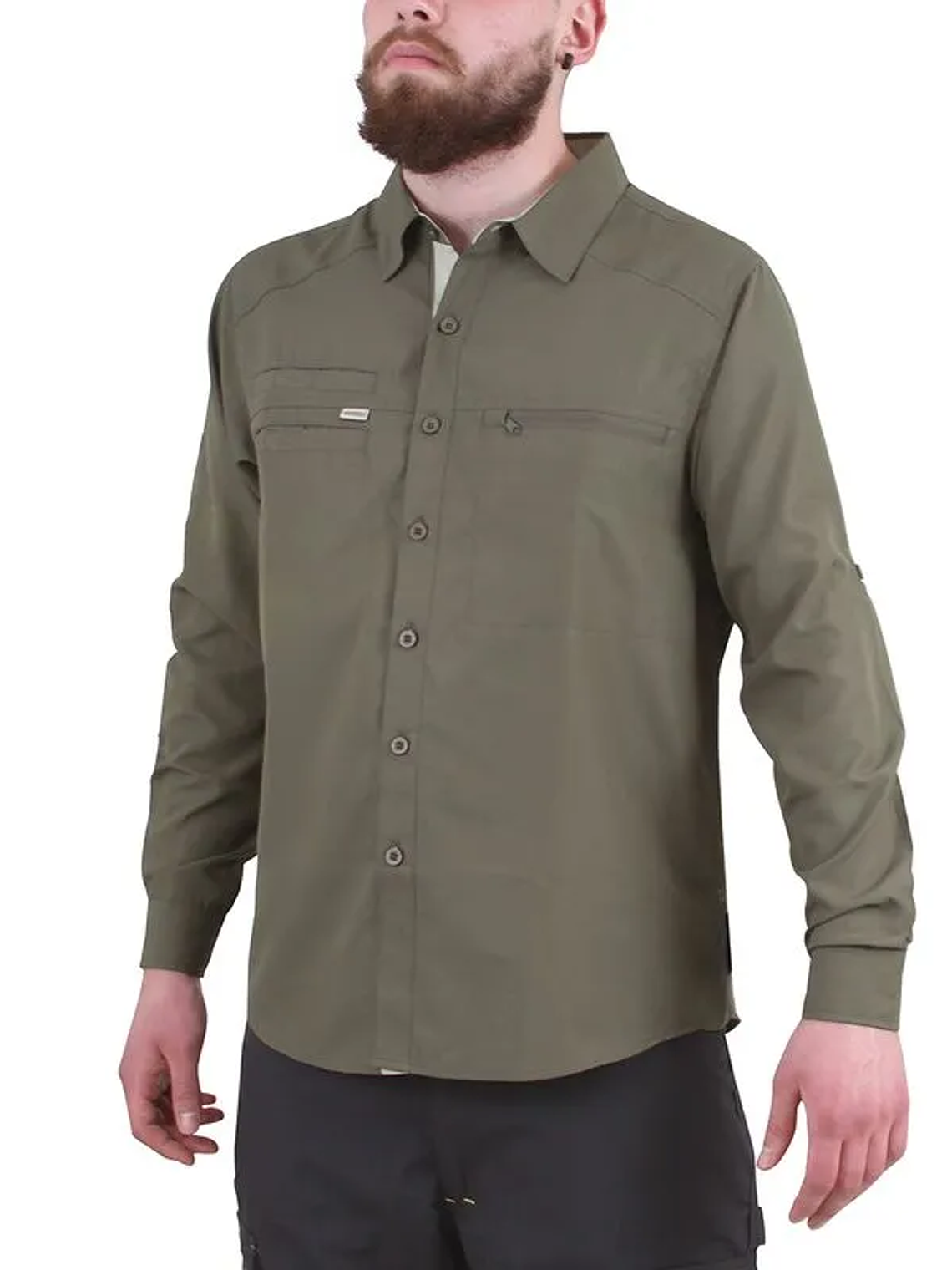 CAMISA HOMBRE  HW ARIZONA VERDE OLIVA 3