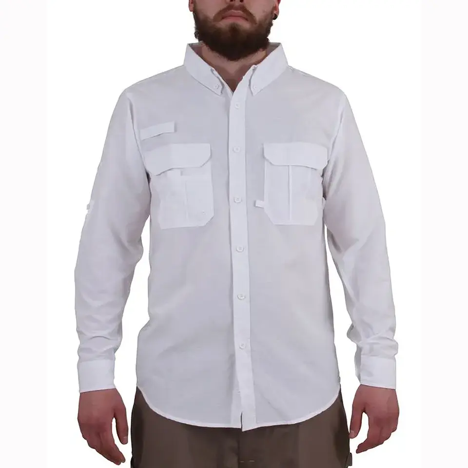 CAMISA HOMBRE HW DUCK DRY BLANCO 2