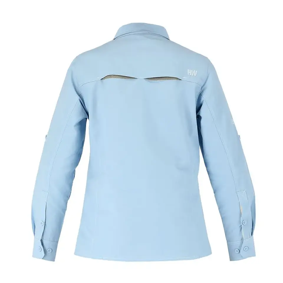 BLUSA HW DUCK DRY MUJER CELESTE 2