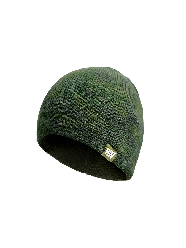 HW, Gorro Beanie Green Camo 1