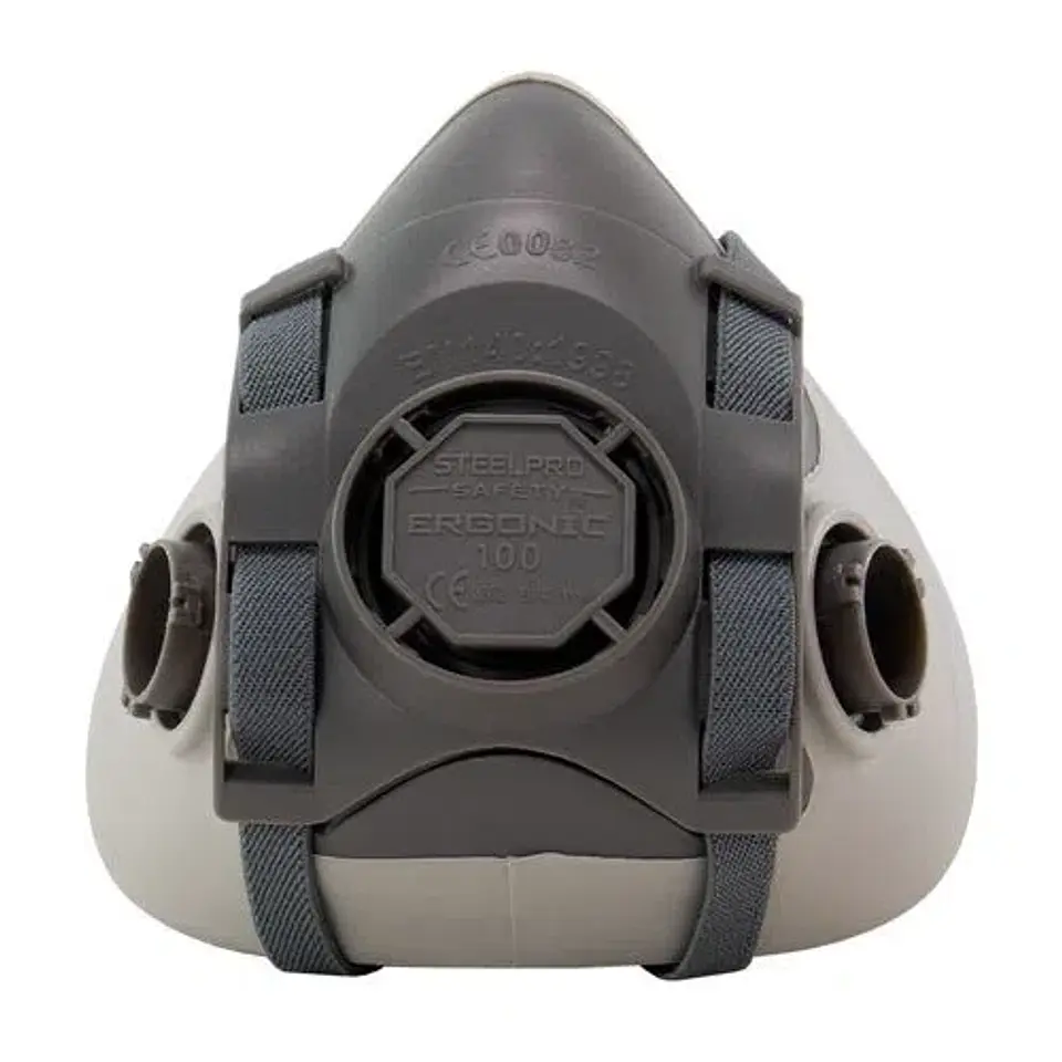 Steelpro Safety, Respirador Medio Rostro Ergonic 100 1