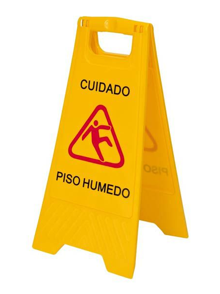 Señalética Piso Húmedo o Mojado 1