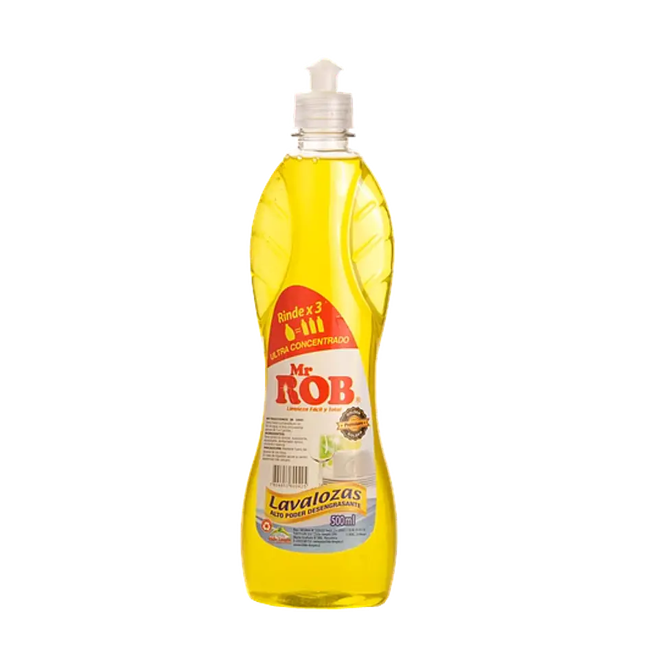 Lavaloza Mr Rob Amarillo - Botella de 500ml 1