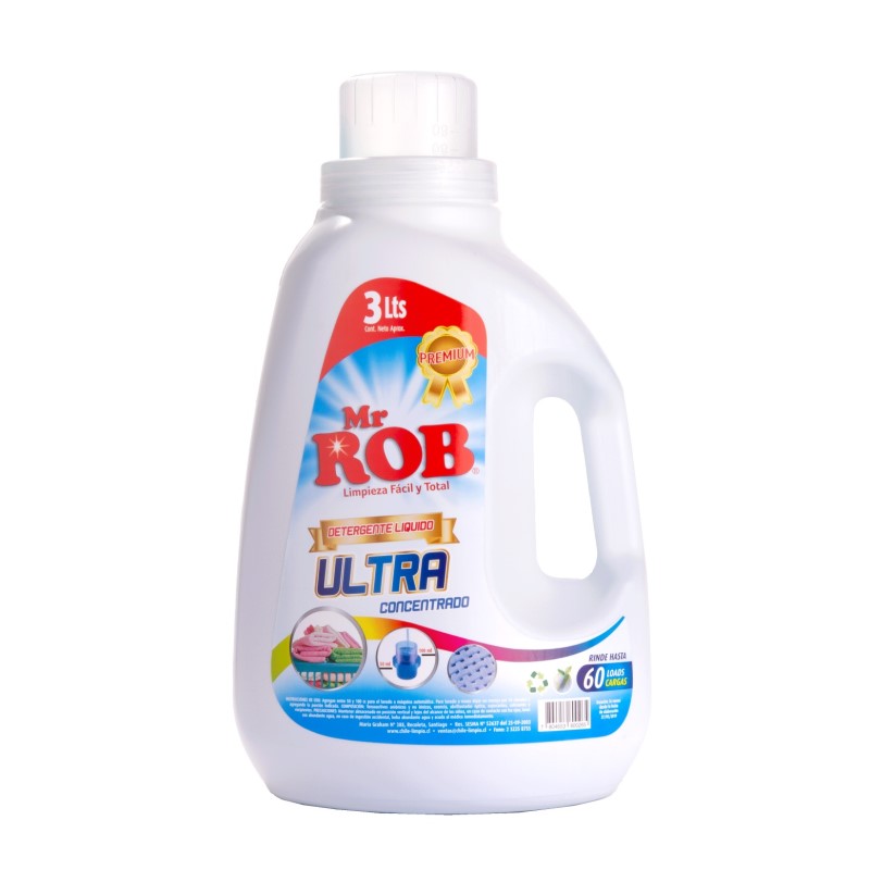 Detergente Mr. Rob Concentrado Azul 3L