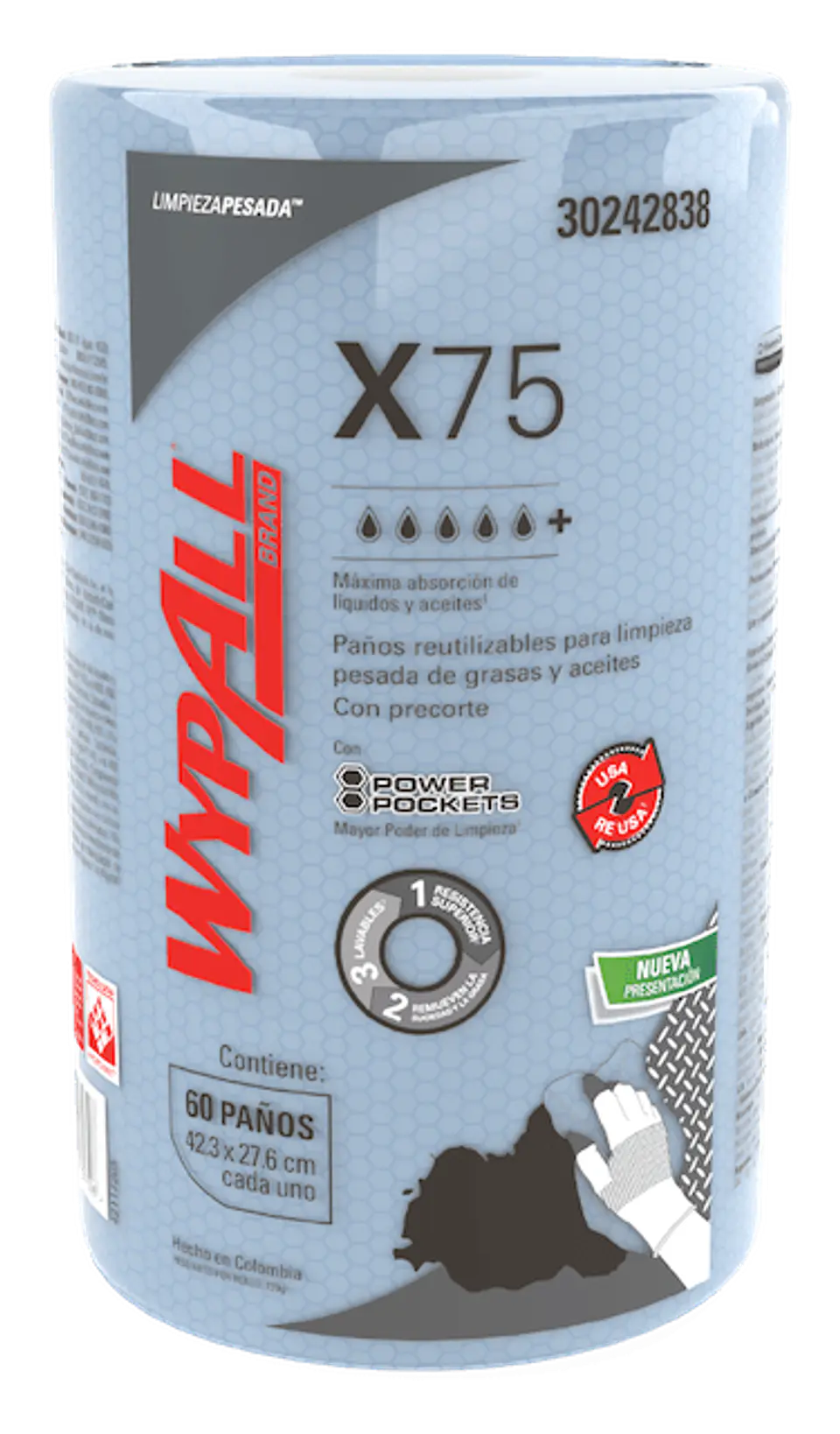 WYPALL PAÑOS  LIMPIEZA LAVABLE 1