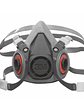 RESPIRADOR 3M 6200 - Miniatura 1