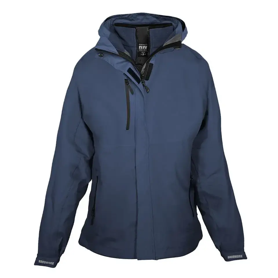 PARKA HARDWORK RENO 3 EN 1 MUJER 1
