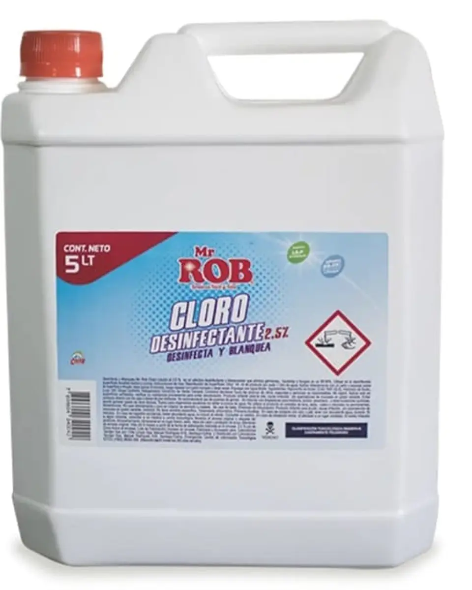 CLORO MR. ROB 5 LITROS 2,5% 1