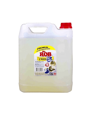 CLORO GEL  MR. ROB 5 LITROS 2,1%
