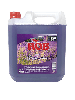 Mr. Rob Limpia pisos  aroma lavanda, 5 litros. 