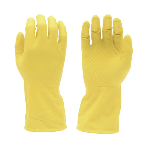 Guante Amarillo Doméstico / Cocina / Multiuso Latex 