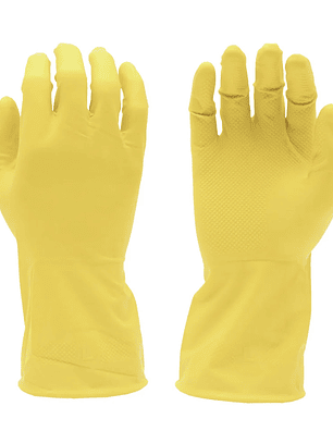 Guante Amarillo Doméstico / Cocina / Multiuso Latex 