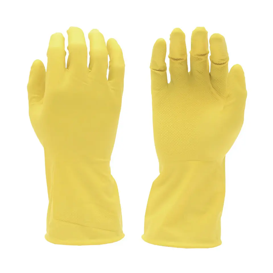 Guante Amarillo Doméstico / Cocina / Multiuso Latex  1