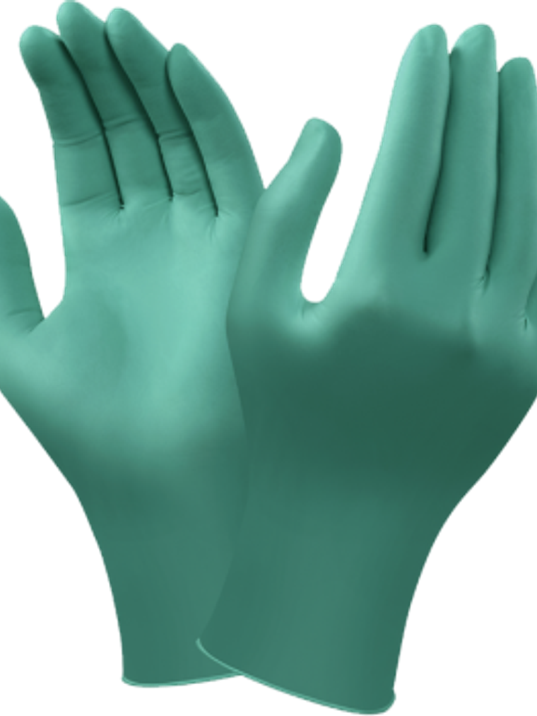Caja Guante Nitrilo Verde Ansell 92-600  (100 UN) 1