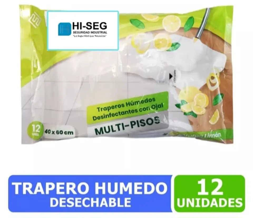 TRAPERO HUMEDO 12 UNIDADES S/M 1