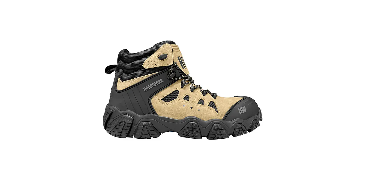 【E】RE:BOOT&Tox&Cream SET Hard Work, Botín de Seguridad Explorer Beige