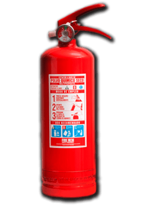 Exanco, Polvo Químico Seco, Extintor 4 kilos al 90%