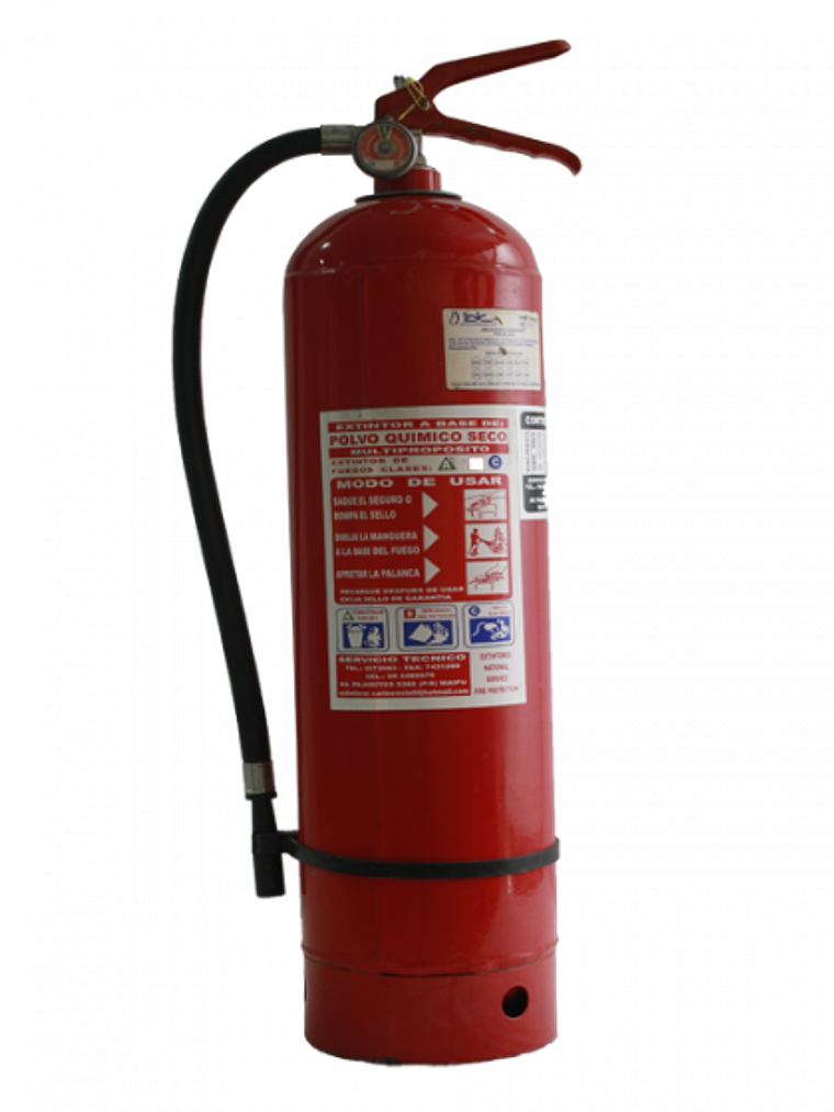Extintor PQS ABC al 90% Certificado 10  kilos 1
