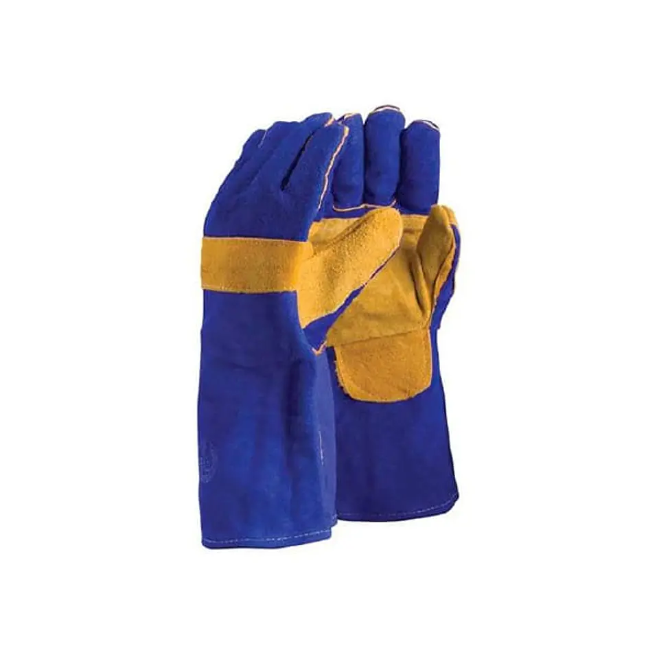 Kevlar, Guante Soldador Azul, Hilo de Kevlar,  (par) 1