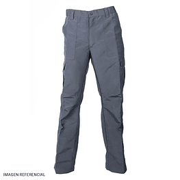 Pantalón Poplin Cargo Gris