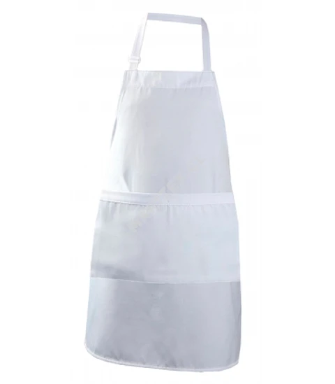 Pechera  Gabardina Blanca Cocina- Chef- Unisex