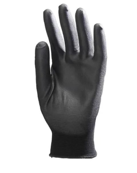 Guante Negro Palma Pu Multiflex - Multipropósito. (Par)