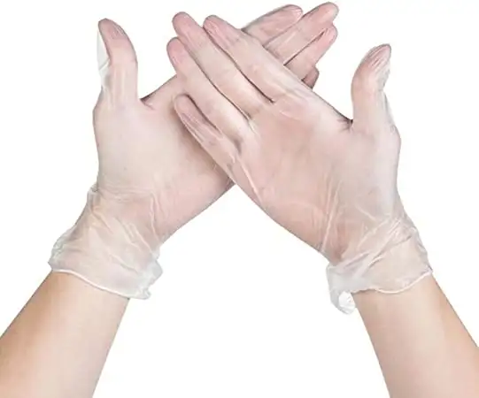 Guantes de Vinilo | Caja de 100 Unidades Desechables