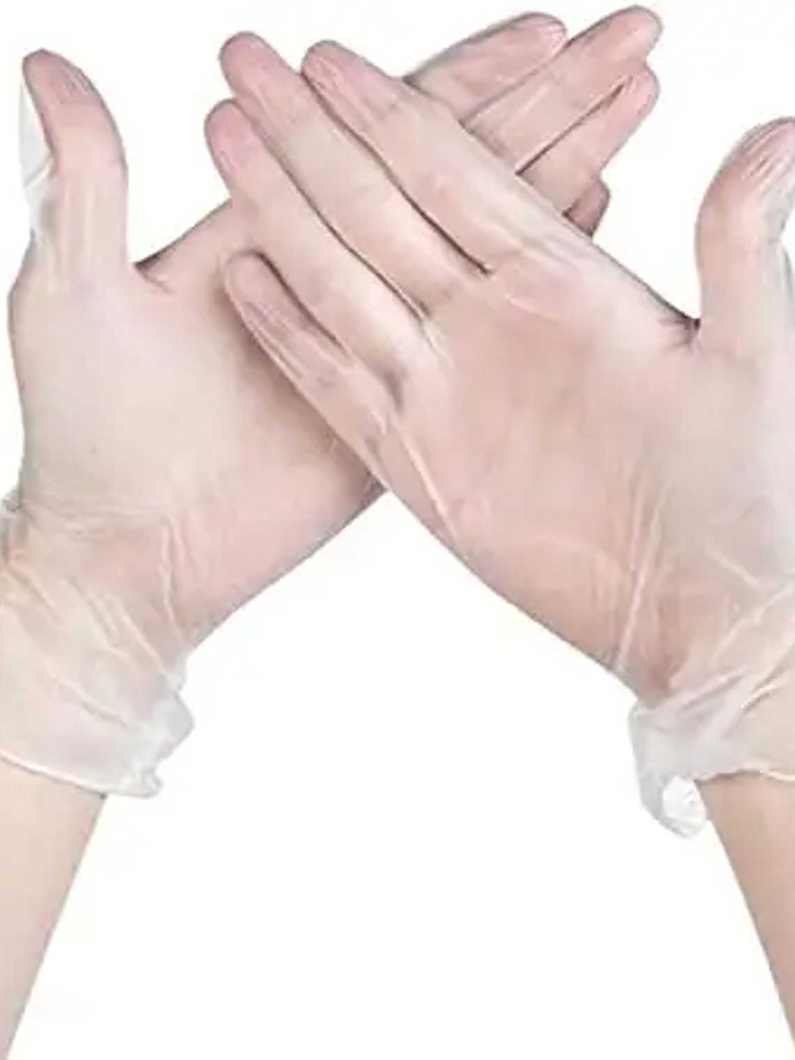 Guantes De Vinilo Desechables. Empaque En caja Con 100 Unidades. (50 pares) 1