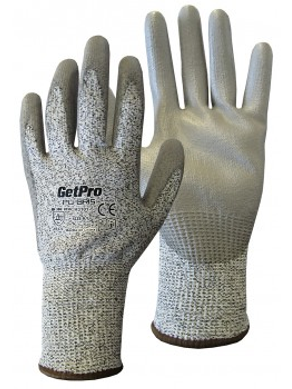 Guante Anticorte Palma PU N°5. (Par) 1