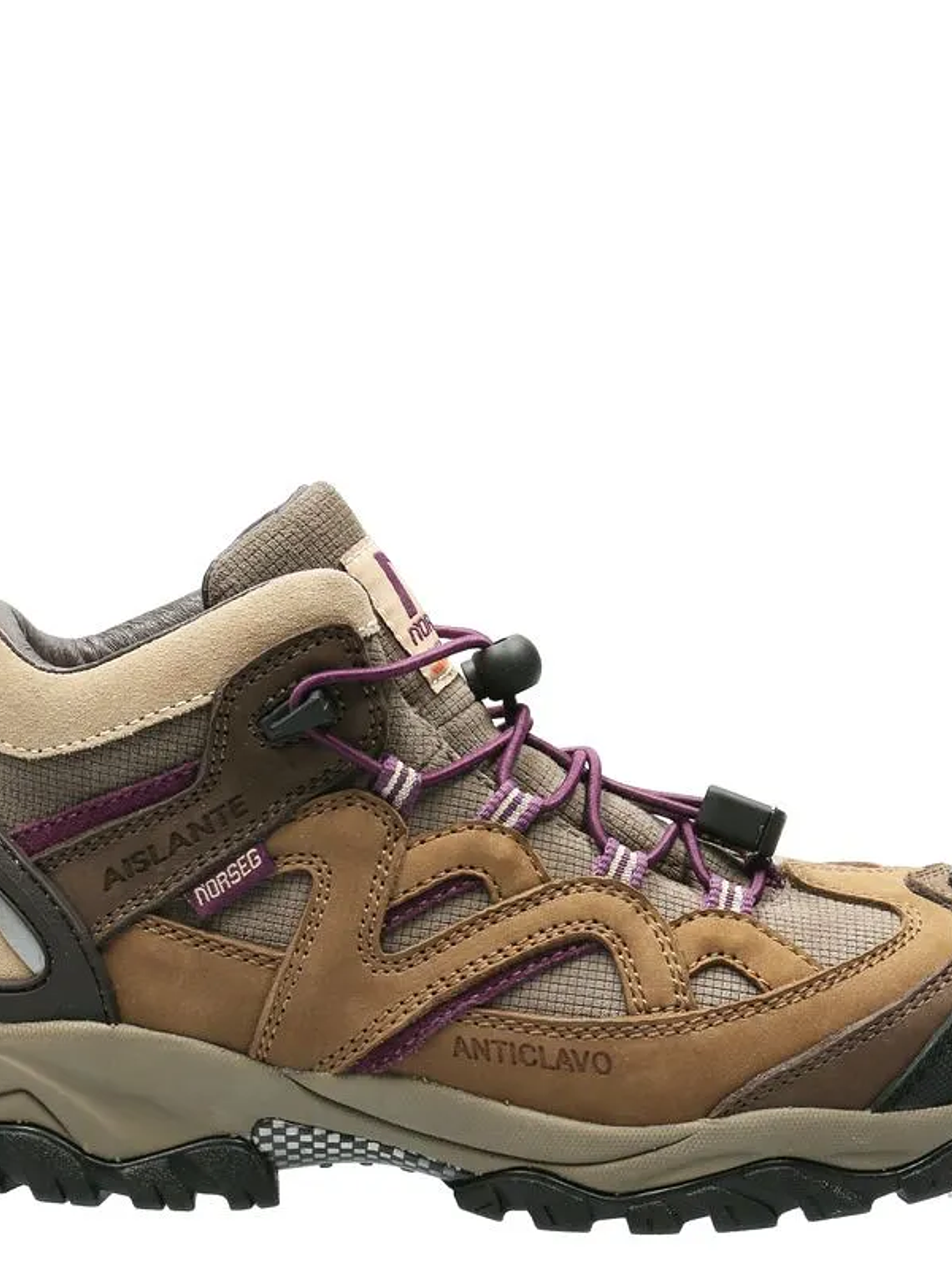 Norseg, Calzado de Seguridad New Katrina Morado Mujer 1