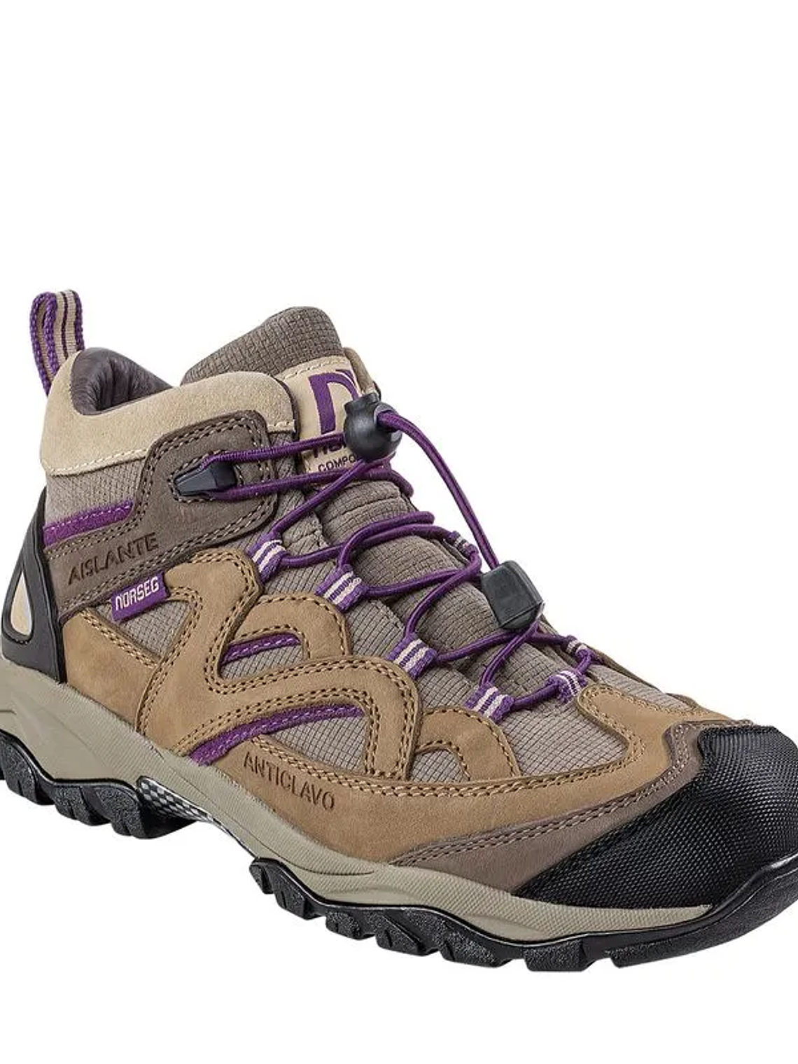 Norseg, Calzado de Seguridad New Katrina Morado Mujer 2