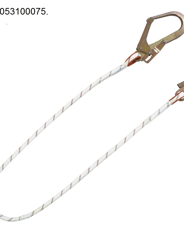 Kbeen, Cabo De Vida Perlon KL-8200, Gancho Escala 1.8 Metros.  1