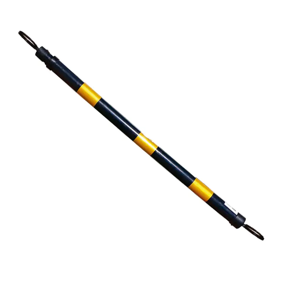 Barra Conectora Retráctil para conos.  Amarillo-Negro / Rojo- Blanco 1
