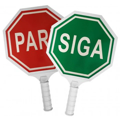 Paleta Señalización Pare-Siga