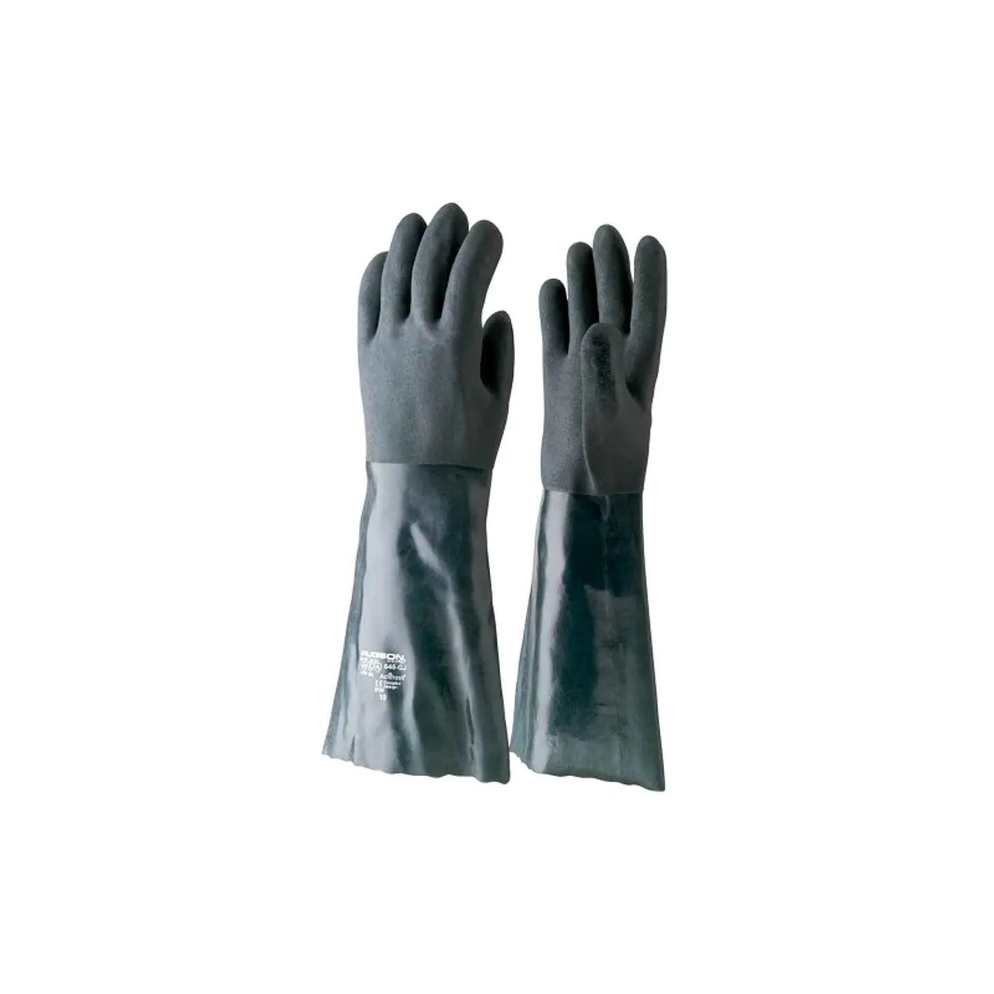 Guante PVC Verde Rugson. 18 Pulgadas 1