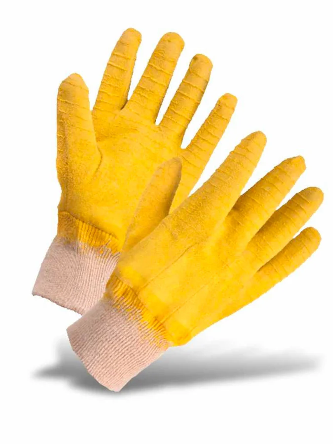 Guante Anticorte Amarillo Puño Tejido 1