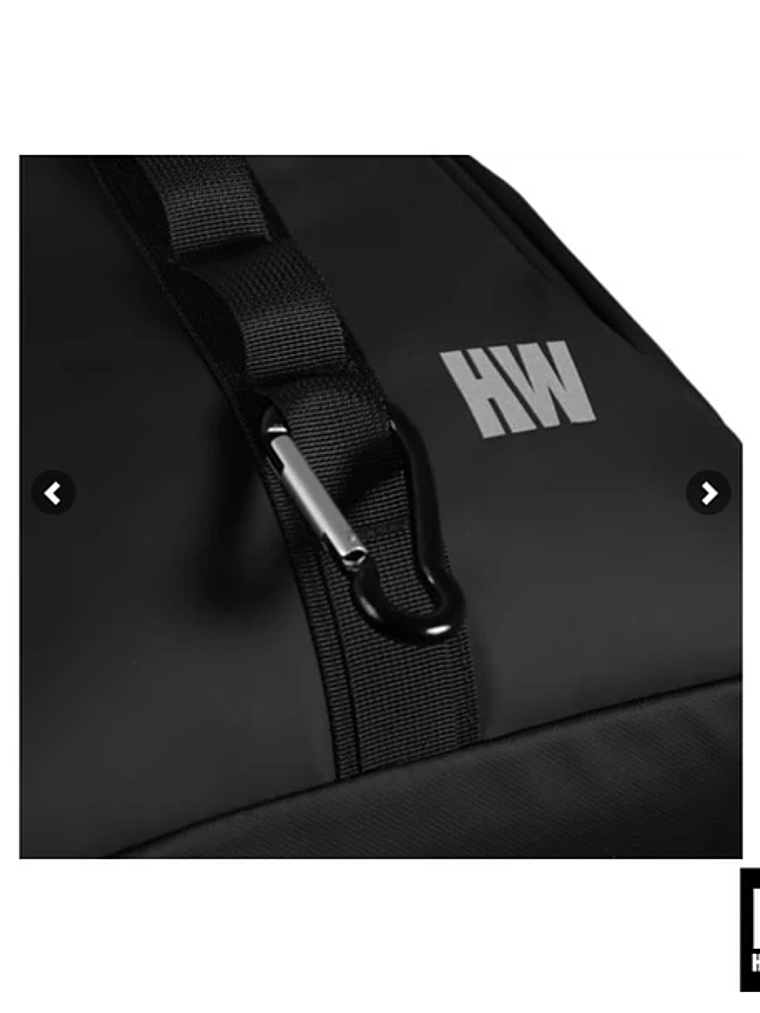 Mochila Ejecutiva HW Negra  5