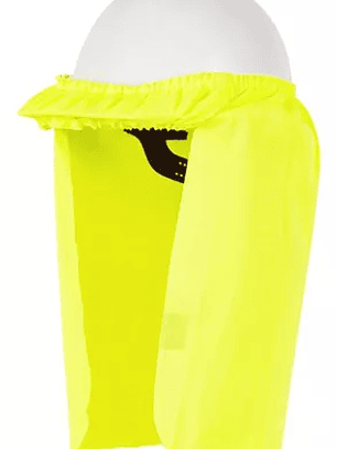 Legionario para casco/ cubre cuello color Amarillo (U/V)