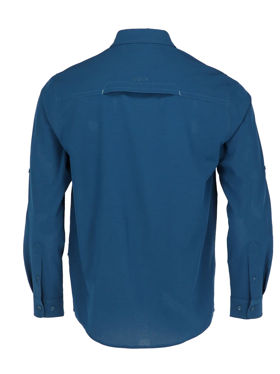 CAMISA SANTORINI HOMBRE  COLOR AZUL REY/ BEIGE 4