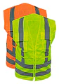 CHALECO GEOLOGO 360° POPLIN AMARILLO/NARANJO - Miniatura 1