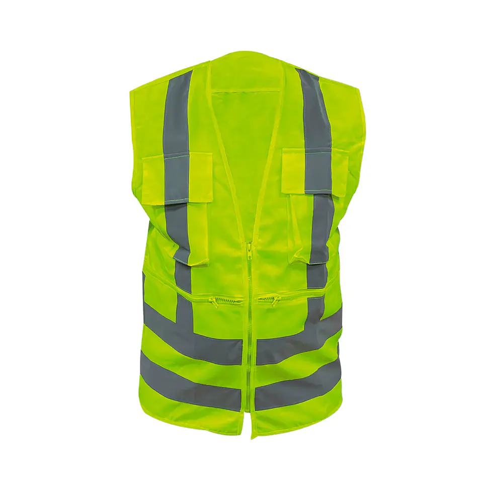 CHALECO GEOLOGO 360° POPLIN AMARILLO/NARANJO 4