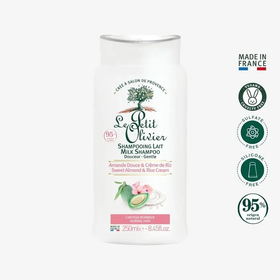 Shampoo para cabello normal 250 ml. Le Petit Olivier 1
